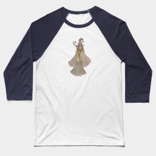 Girl Magician Baseball T-Shirt